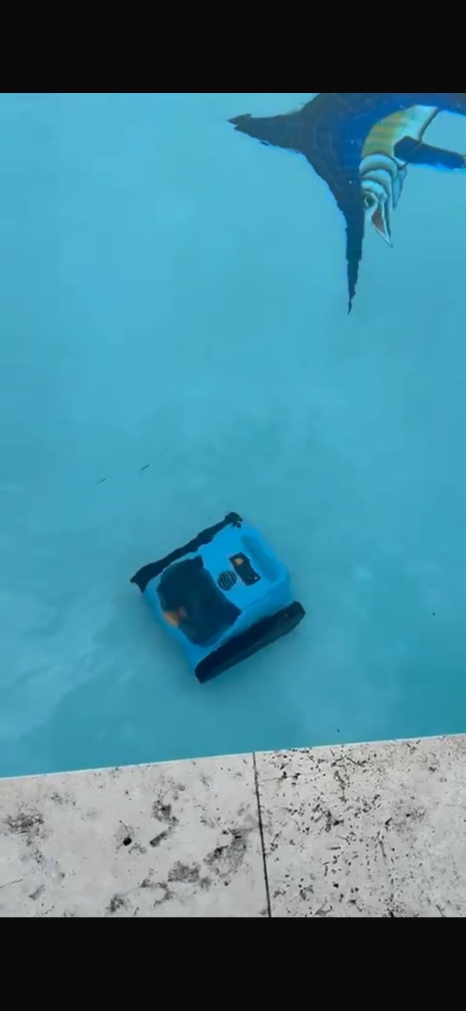 (2026 Upgrade) Pool Vacuum for Inground Pools, Robotic Pool Cleaner, Wall Climbing Pool Cleaner, Cleans Pool Floors, Drain & Walls & Waterline, Cleaning Up to 2100 Sq.ft, 180 Min customer photo 2