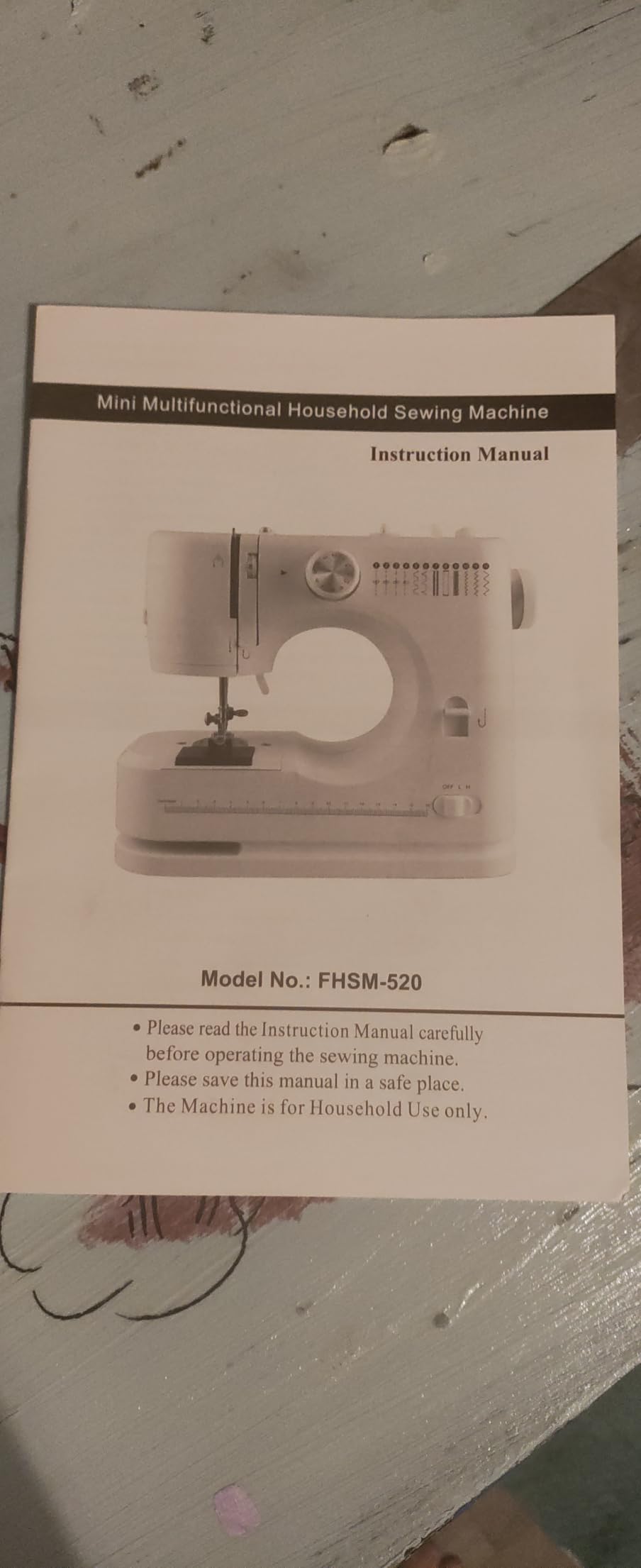 Beginner Sewing Machine Portable Sewing Machine with 12 Stitch Modes, Dual Needle & Adjustable Speed Lightweight Design, Foot Pedal Ideal for Adults, Home DIY & Crafts (12 Stitch) - Customer Photo 2