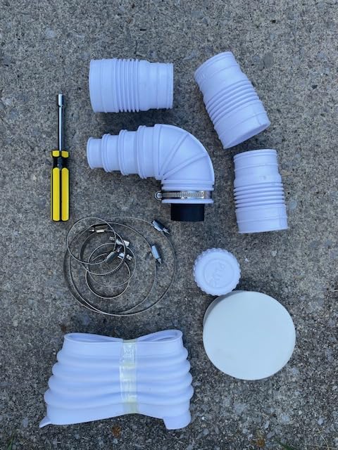 1200W Macerator Pump – 2800GPH, 28FT Vertical Lift Toilet Water Pump with Anti-Backflow, PCB Smart Control, IPX4 Waterproof, Macerator Pump Basement for Toilet, Sink, Bathroom etc. - Customer Photo 2