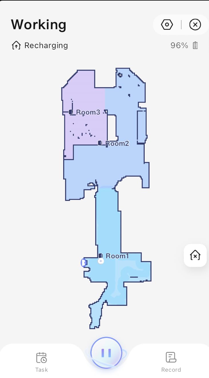 NARWAL Freo S Robot Vacuum and Mop Combo, 8000Pa Suction, 180 Days Hands Free, Self-Emptying Base, LDS Navigation, Obstacle Avoidance, Robot Vacuum Cleaner for Pet Hair & Hard Floors - Customer Photo 2
