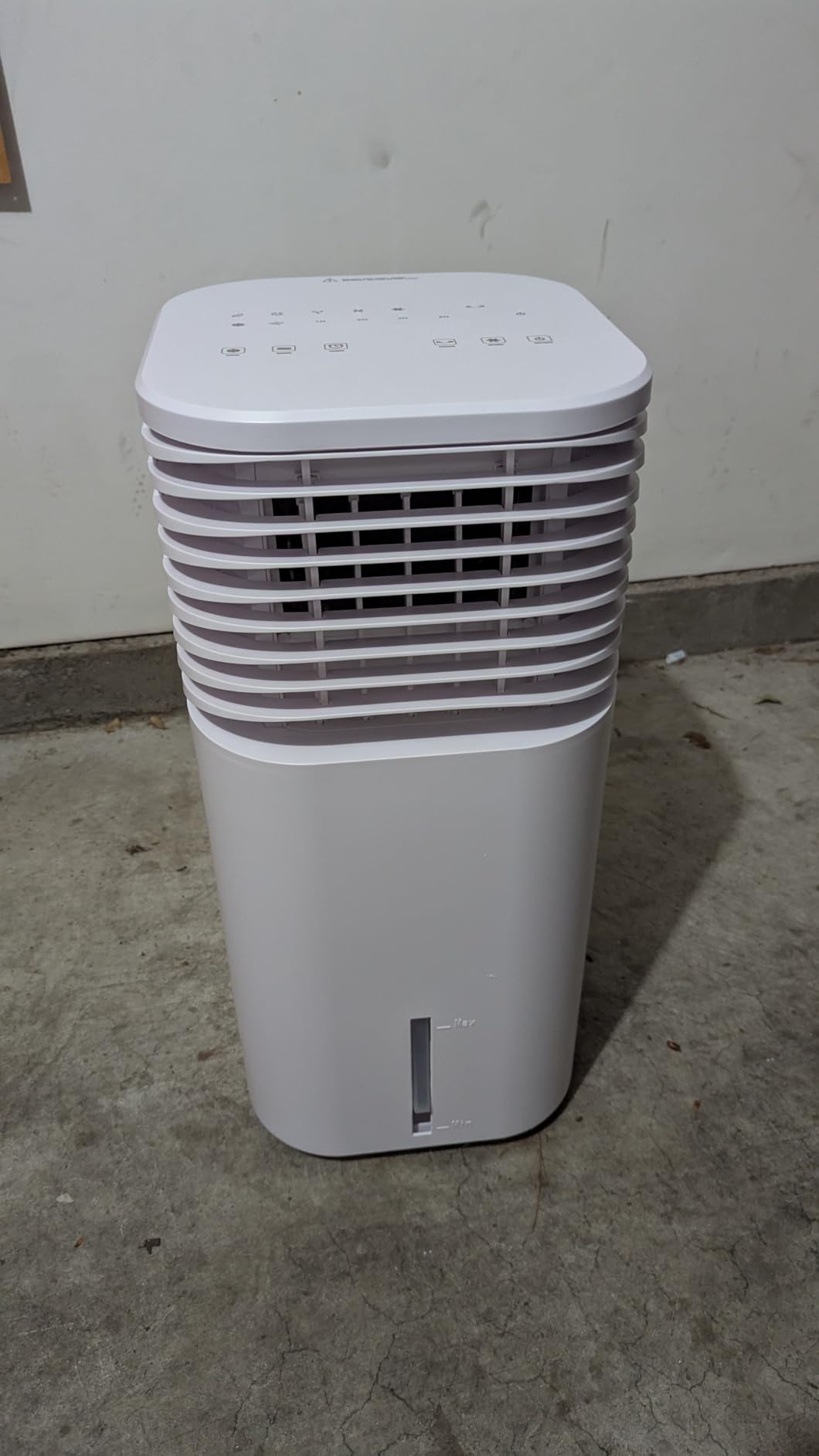 FANCOLE Windowless Air Conditioner, 2100CFM Evaporative Air Cooler with 3 Ice Packs, 700 Sq.ft Swamp Cooler Air Conditioner No Windows Needed w/3Mode & 3Speed, 7H Timer & Remote for Room Garage Patio - Customer Photo 1