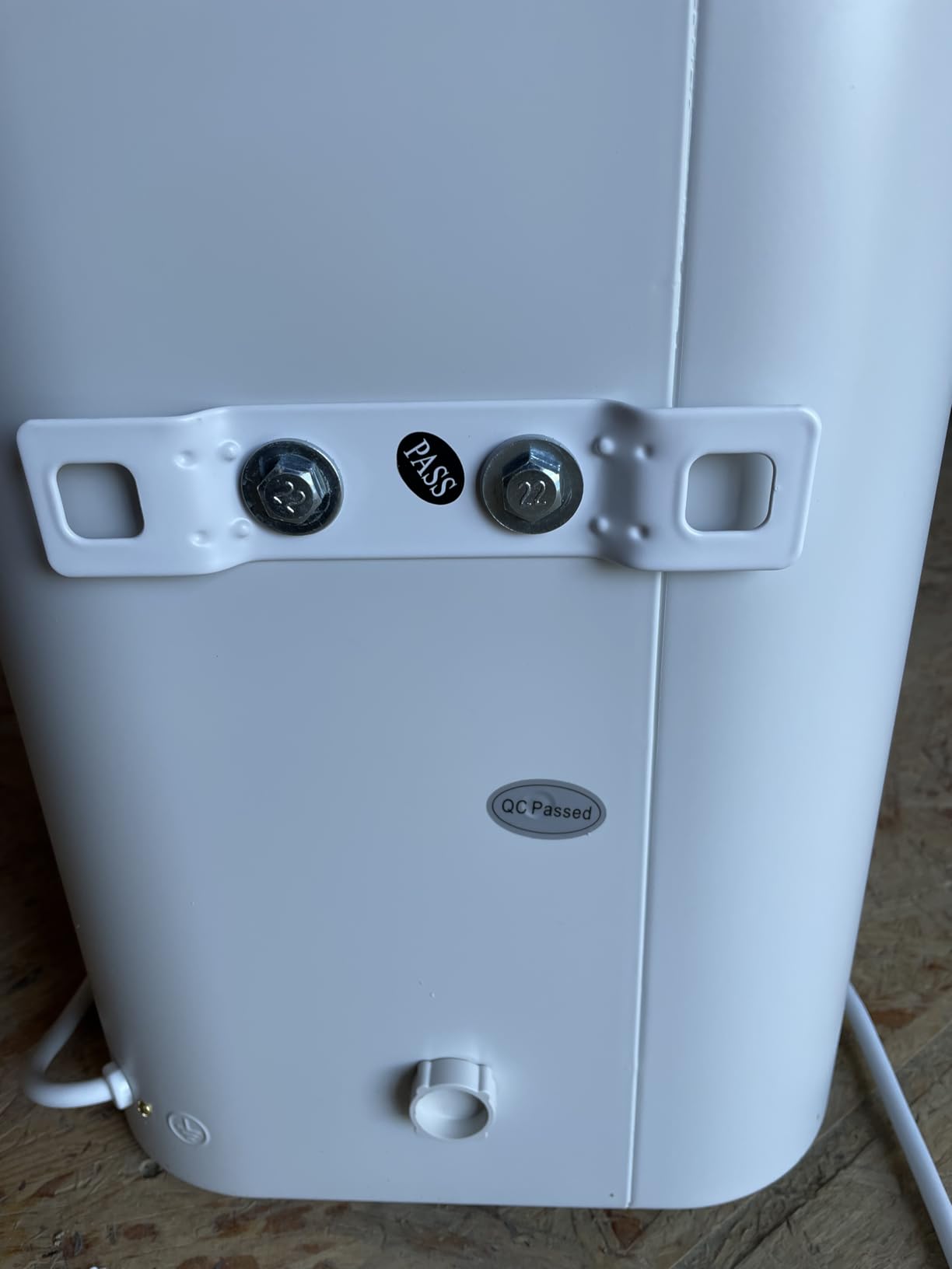 1.8 Gallon Electric Mini Tank Water Heater, 110V 1500W Point of Use On Demand Under Sink Instant Hot Water Heater for Home Kichen Bathroom - Customer Photo 2