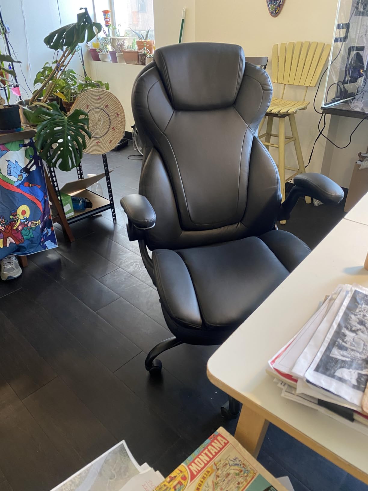 Big and Tall Executive Office Chair, Heavy Duty Desk Chair with 23