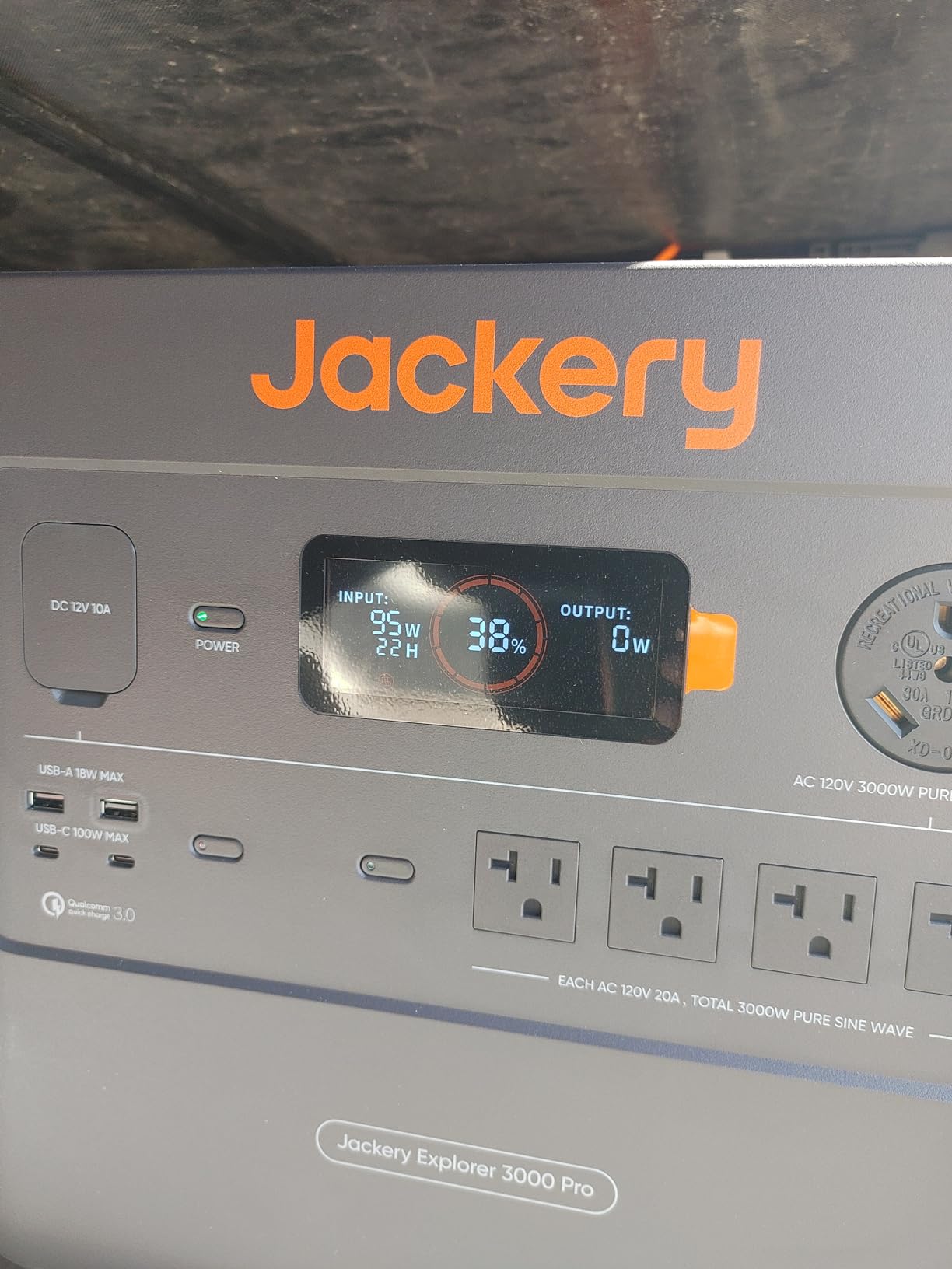 Jackery HomePower 3000 Portable Power Station, 3600W (Surge 7200W) Output, 3072Wh LFP Battery Solar Generator, Essential Home Backup for Home Use, Power Outage, RV, Emergencies customer photo 2