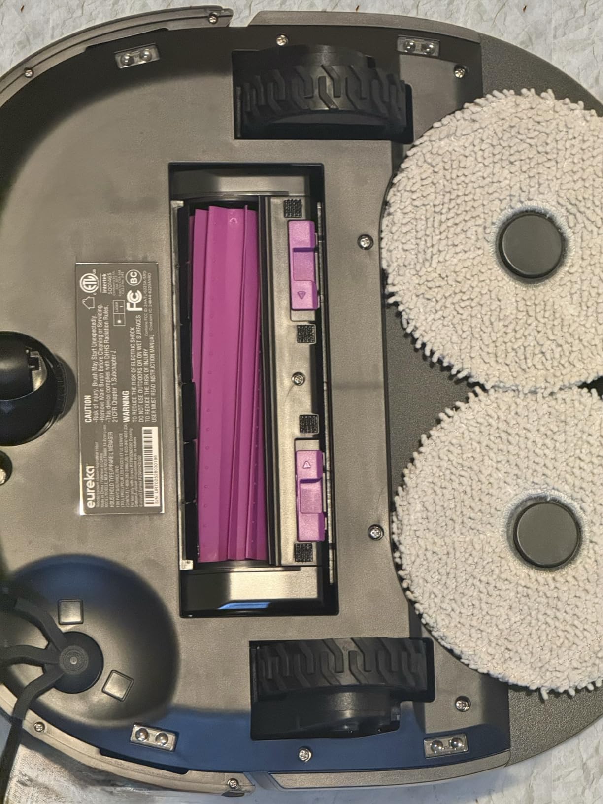 Eureka J15 Evo Ultra Self-Emptying Robot Vacuum Combo, 22,000 Pa Suction Auto Mop Lifting 131°F Hot Air Dry Scrub Extend Robotic Vacuum Cleaner - Customer Photo 1
