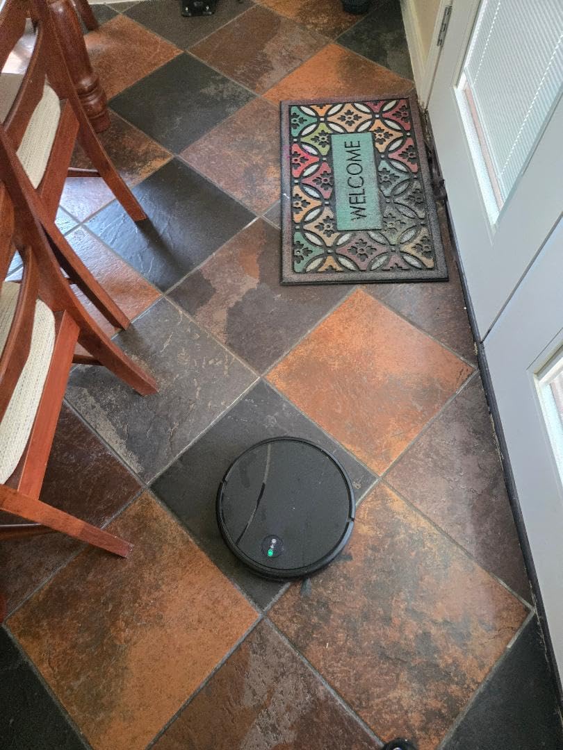 Robot Vacuum and Mop Combo,4200Pa Powerful Robotic Vacuum Cleaner with Self-Charging, Home Automatic Robot Aspiradora for Hard Floor, Low Carpet, Pet Hair, App&Voice&Remote Smart Control - Customer Photo 2
