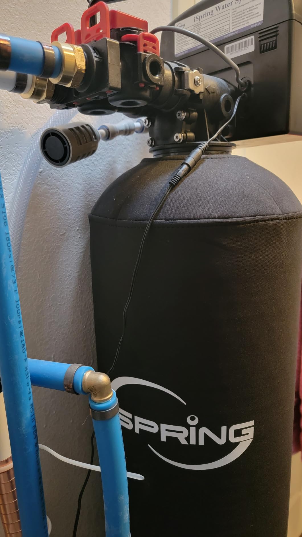 iSpring WF150K-PF Whole House Water Filter System, SGS-Tested for PFAS Removal, Reduces Chlorine & Heavy Metals, Up to 10 Years Protection - Customer Photo 2