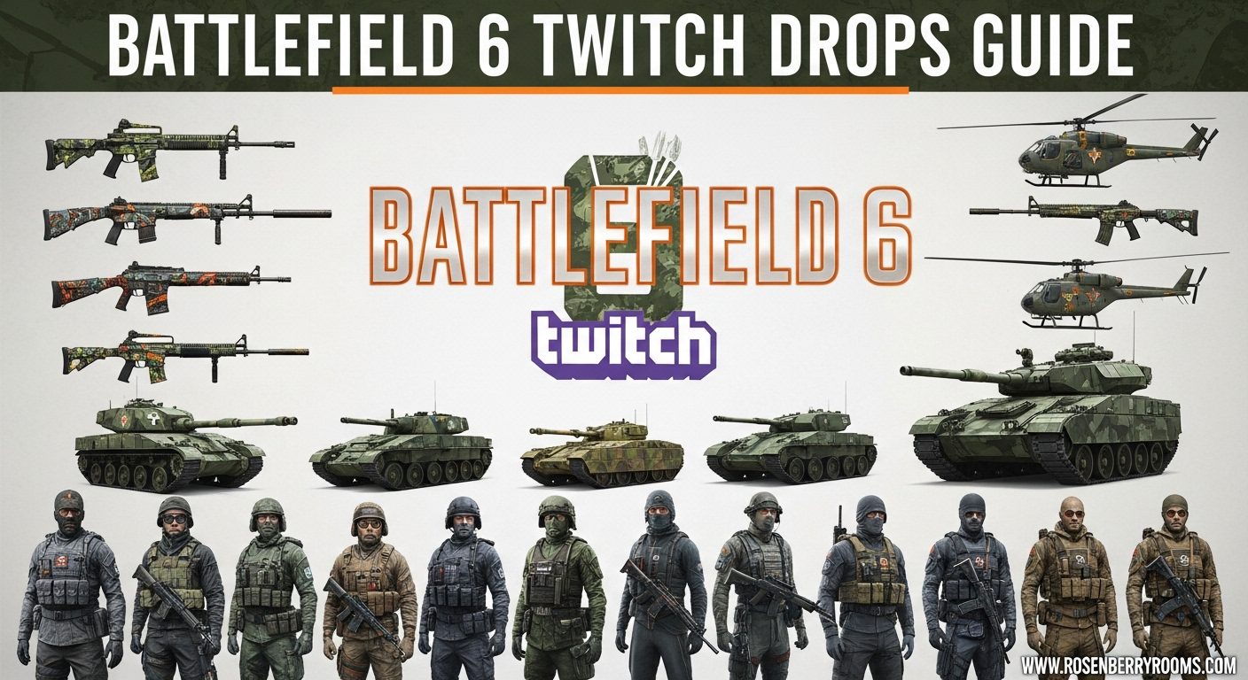 Battlefield 6 Twitch Drops Guide
