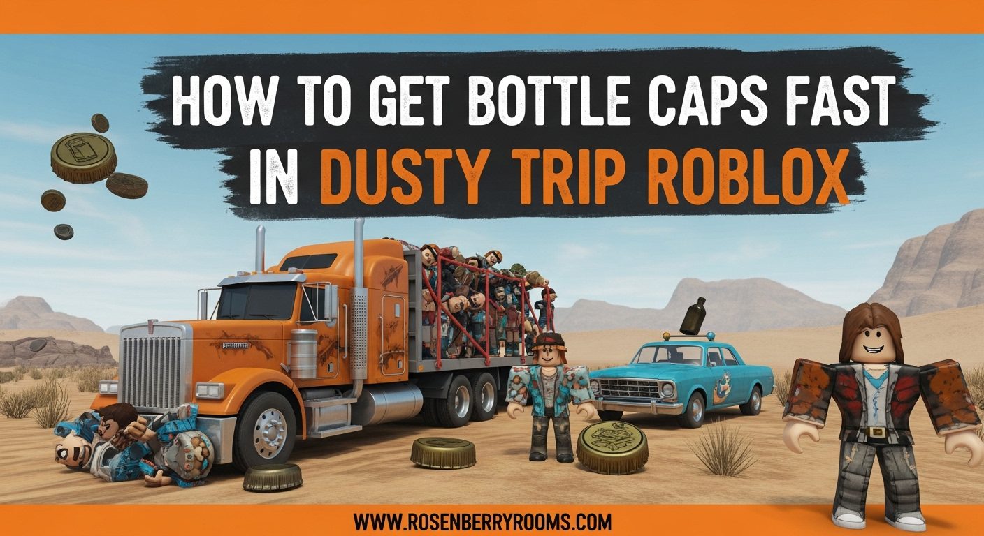 Bottle Caps Fast in Dusty Trip Roblox
