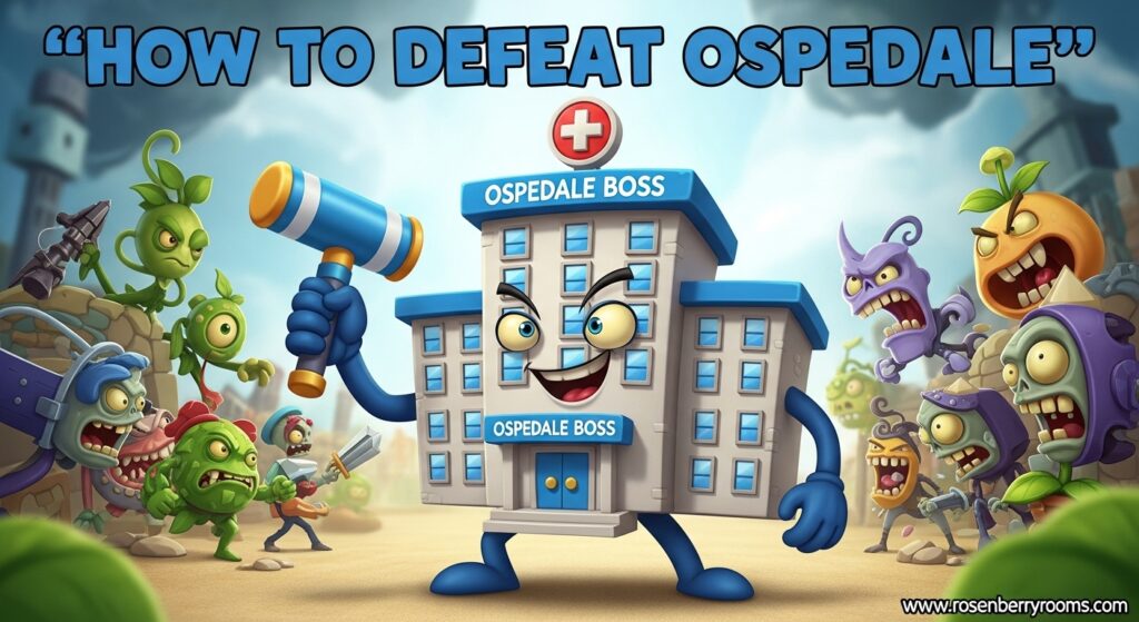 Defeat Ospedale in Plants vs Brainrots