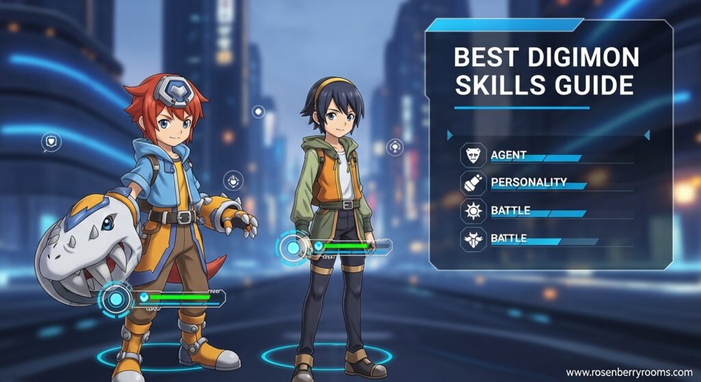 Digimon Time Stranger Skills