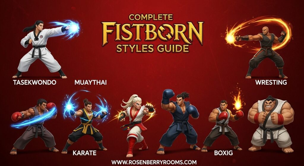 Fistborn Fighting Styles 