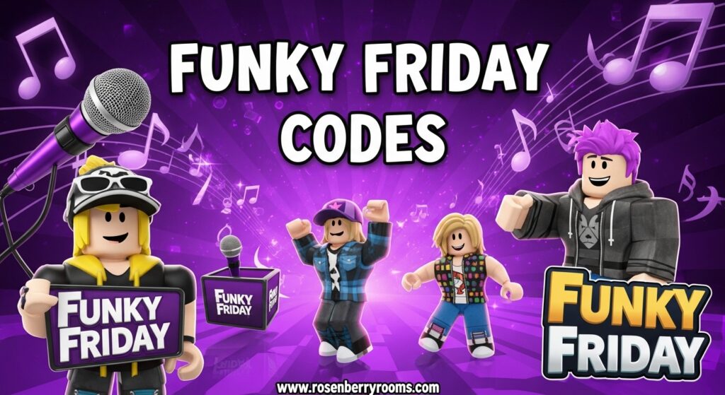 The current image has no alternative text. The file name is: Funky-Friday-Codes.jpg
