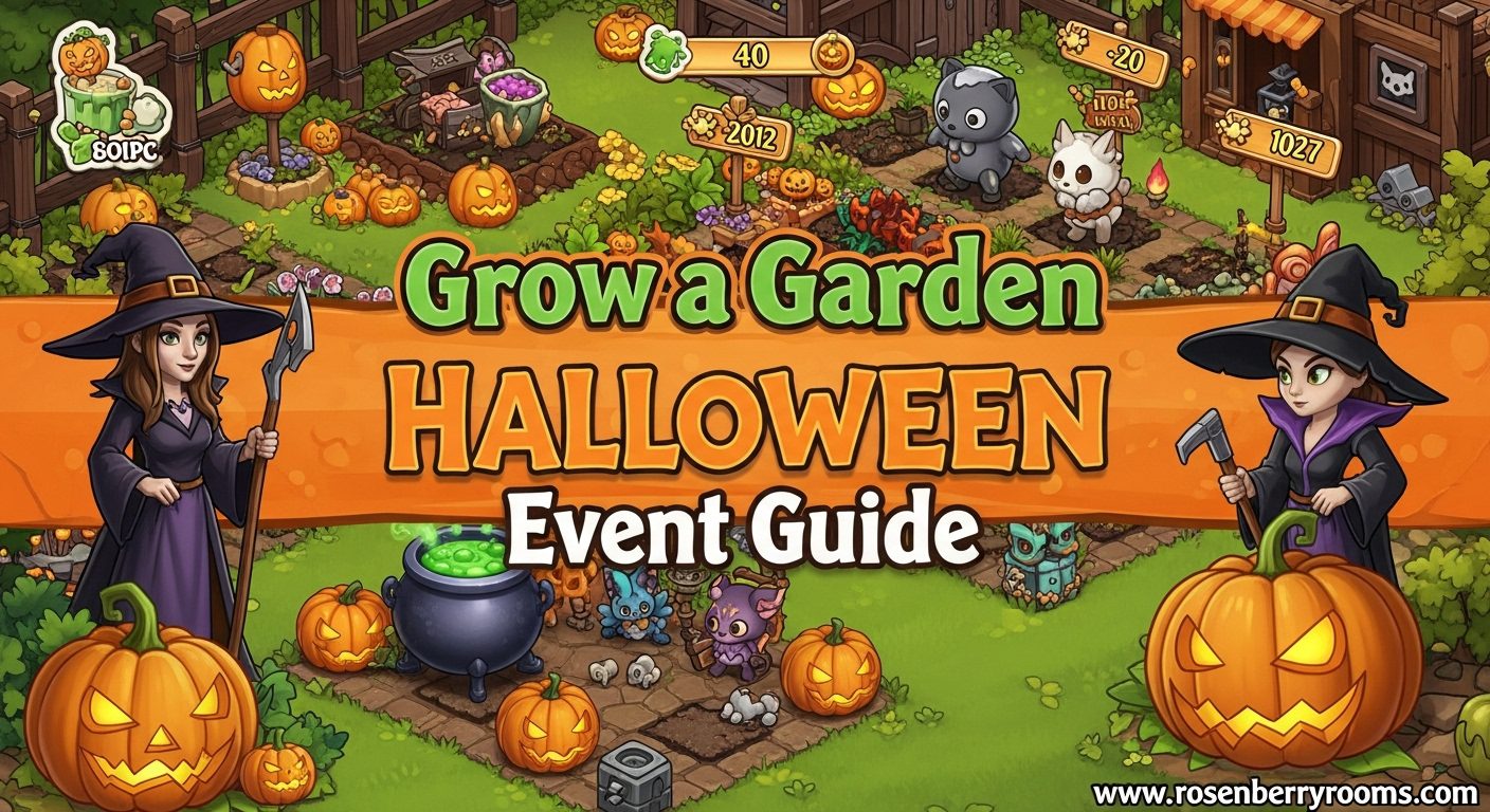 Grow a Garden Halloween Event