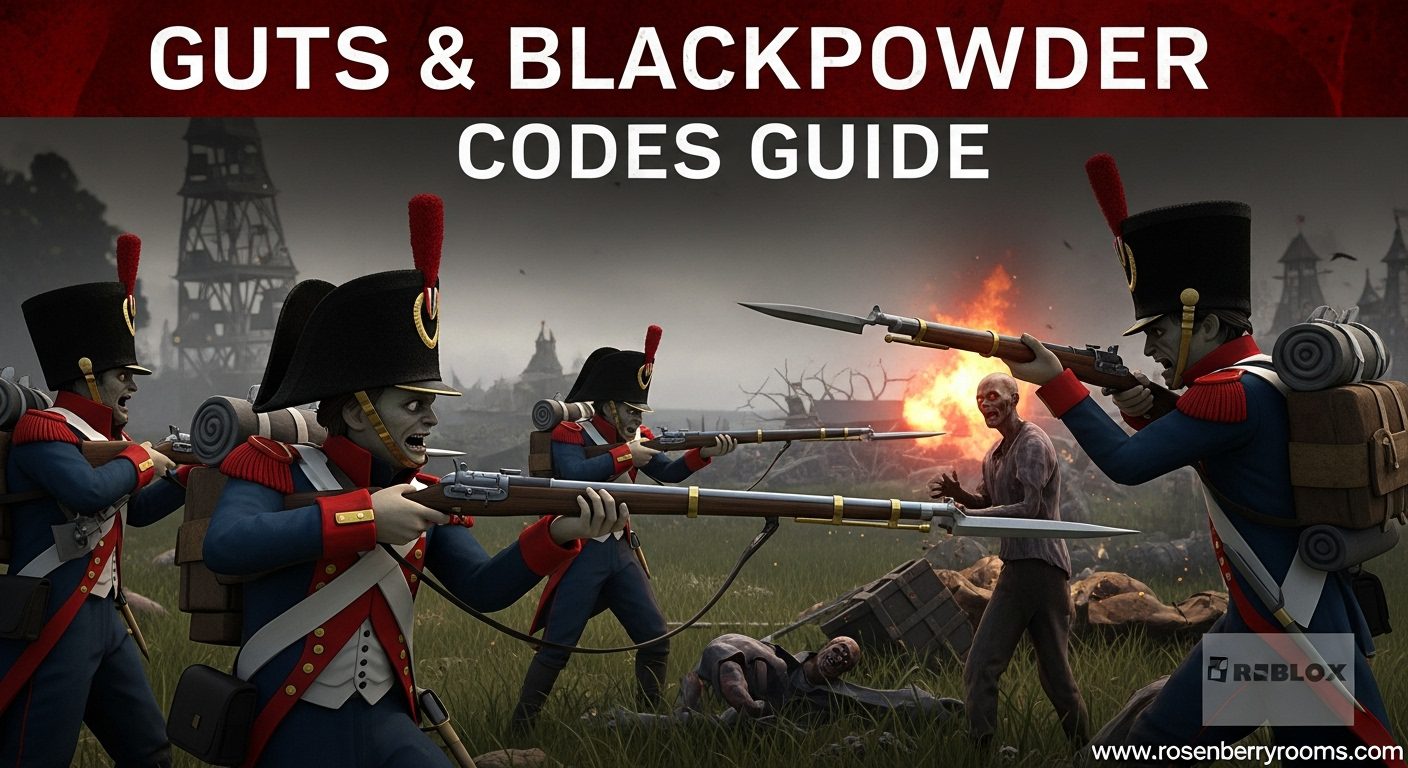 Guts & Blackpowder Codes