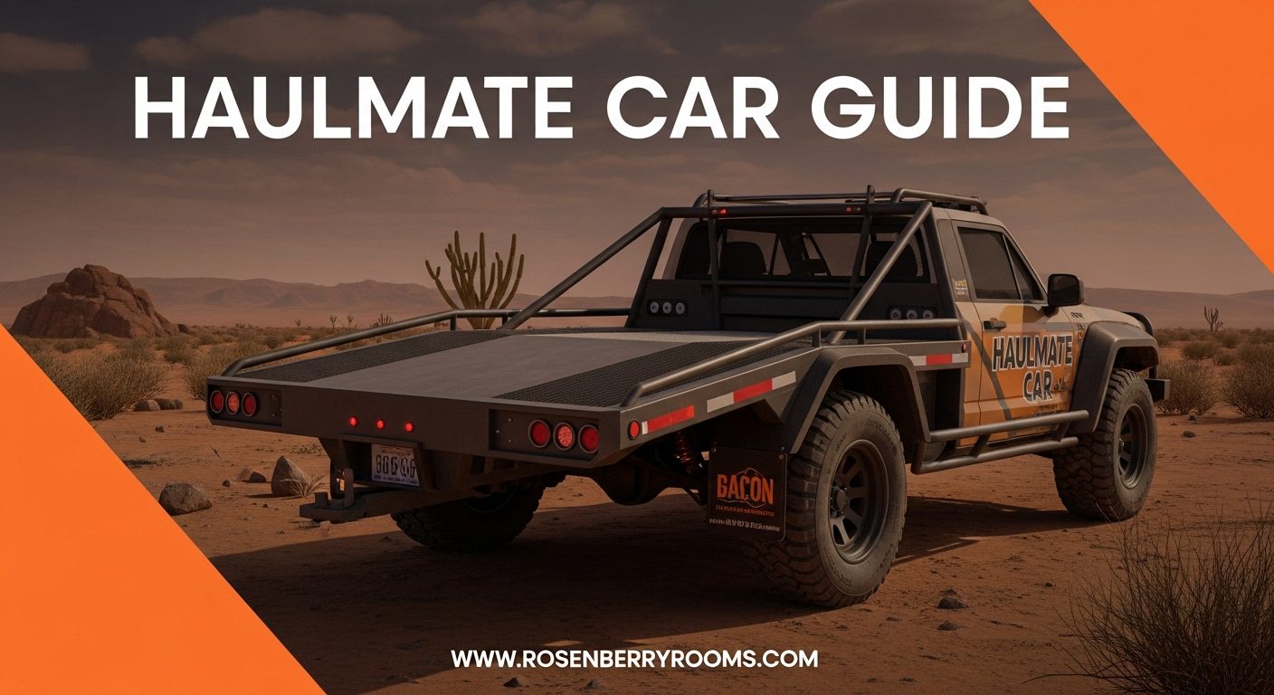 Haulmate Car in Dusty Trip