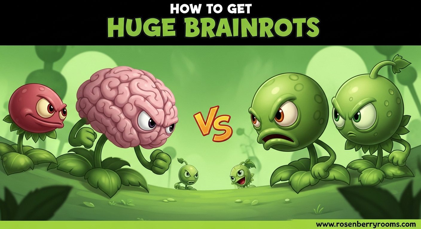 How to Get Huge Brainrots and Huge Plants