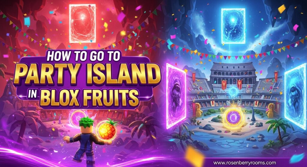 How to Go to Party Island in Blox Fruits