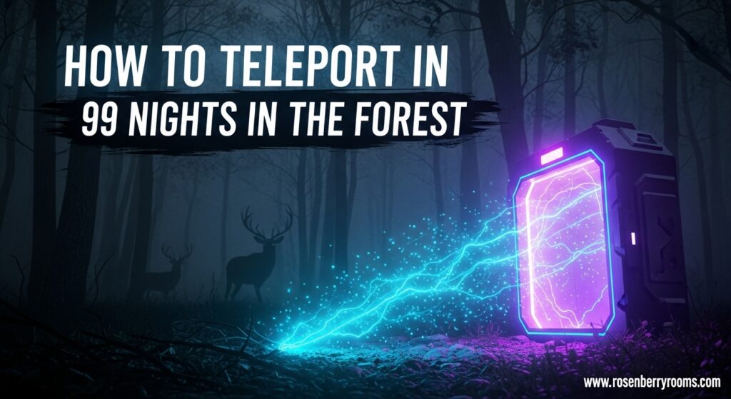 How to Teleport in 99 Nights in the Forest