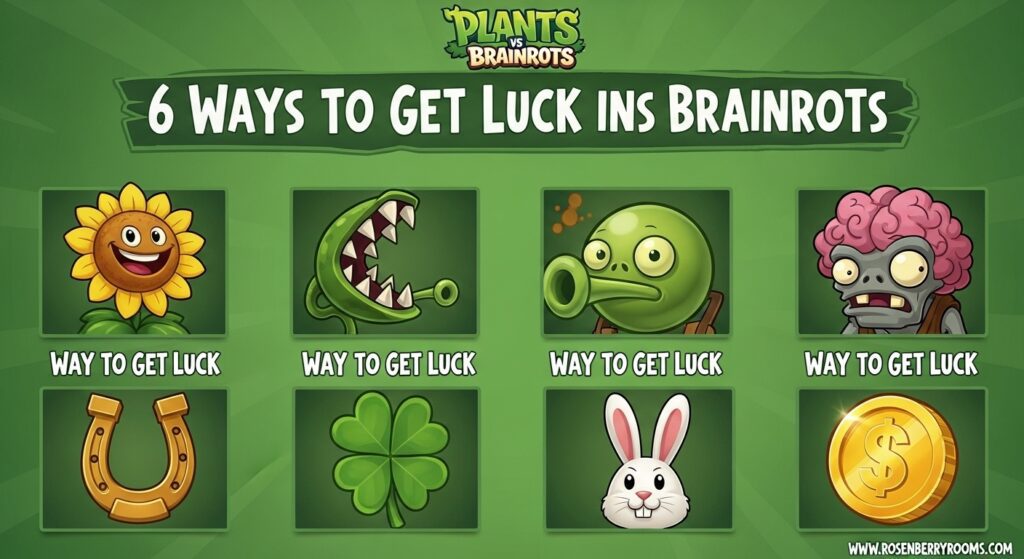 Luck in Plants vs Brainrots