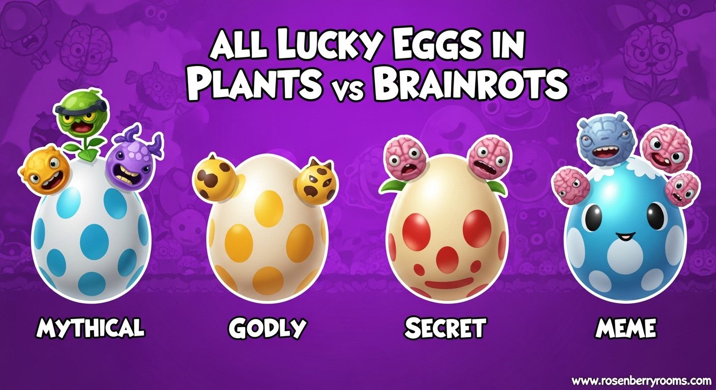 Lucky Eggs in Plants vs Brainrots