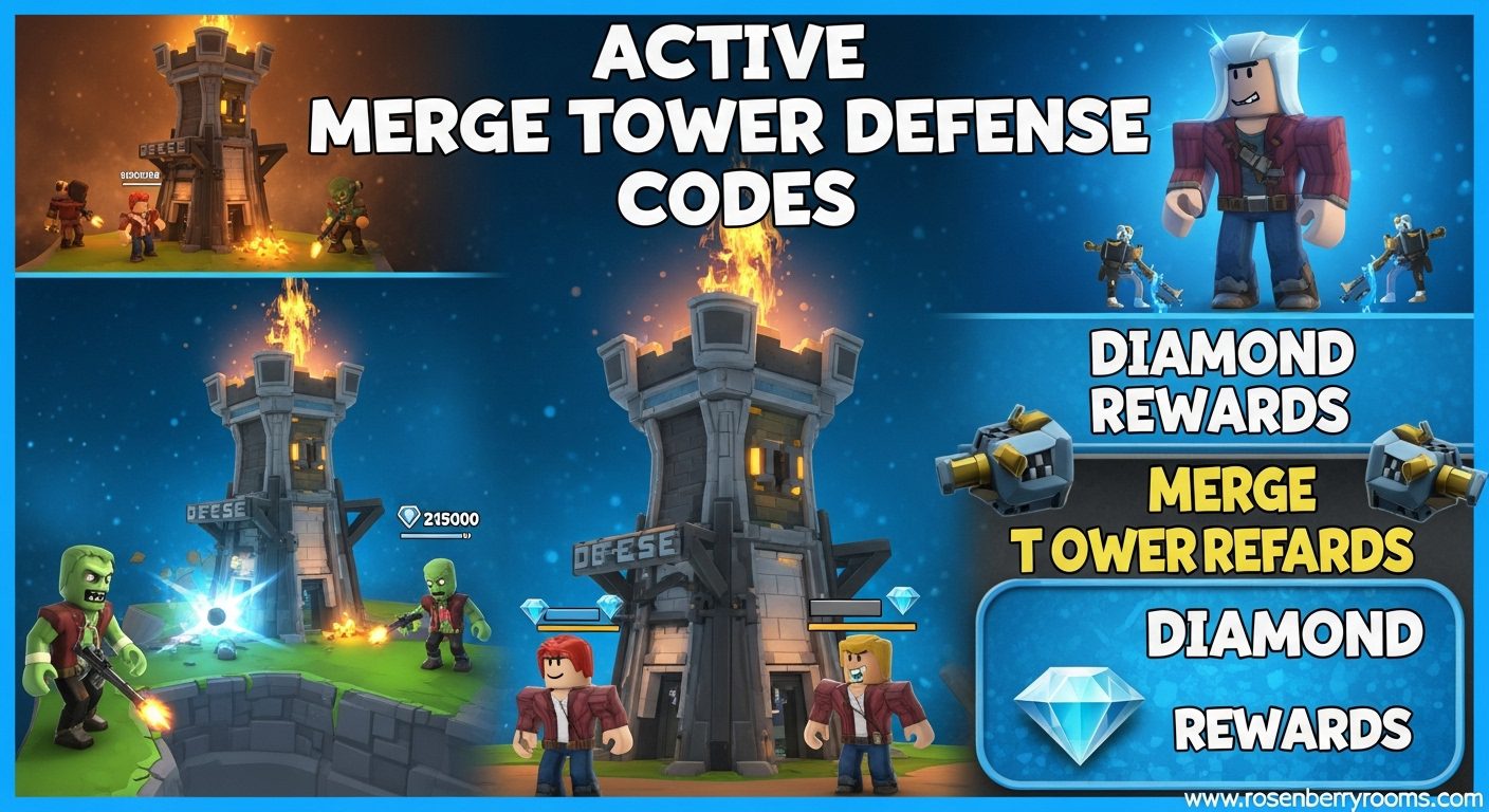 Merge Tower Defense Codes