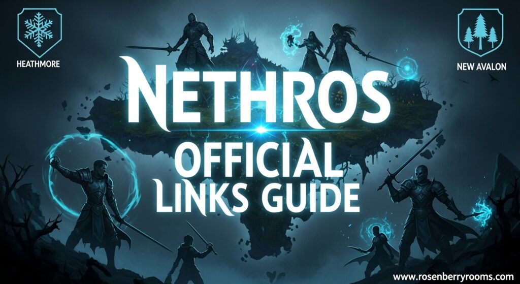 Nethros Official Trello, Discord & Wiki Links