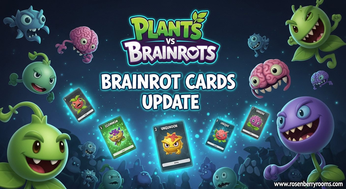 Plants Vs Brainrots Card Update