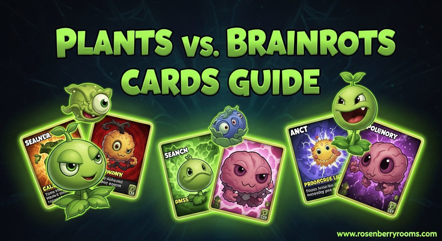 Plants Vs Brainrots Cards Guide