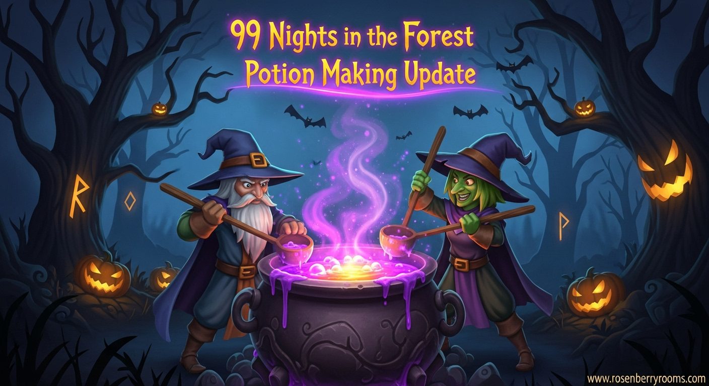 Potion Making Update in 99 Nights
