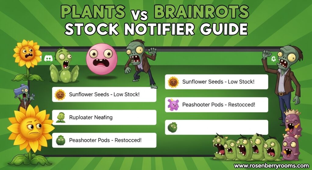 Set Up Plants vs Brainrots Stock Notifier