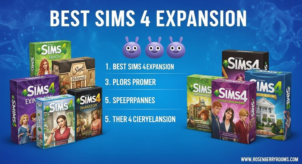 Sims 4 Expansions Packs