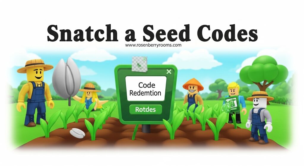 The current image has no alternative text. The file name is: Snatch-a-Seed-Codes.jpg