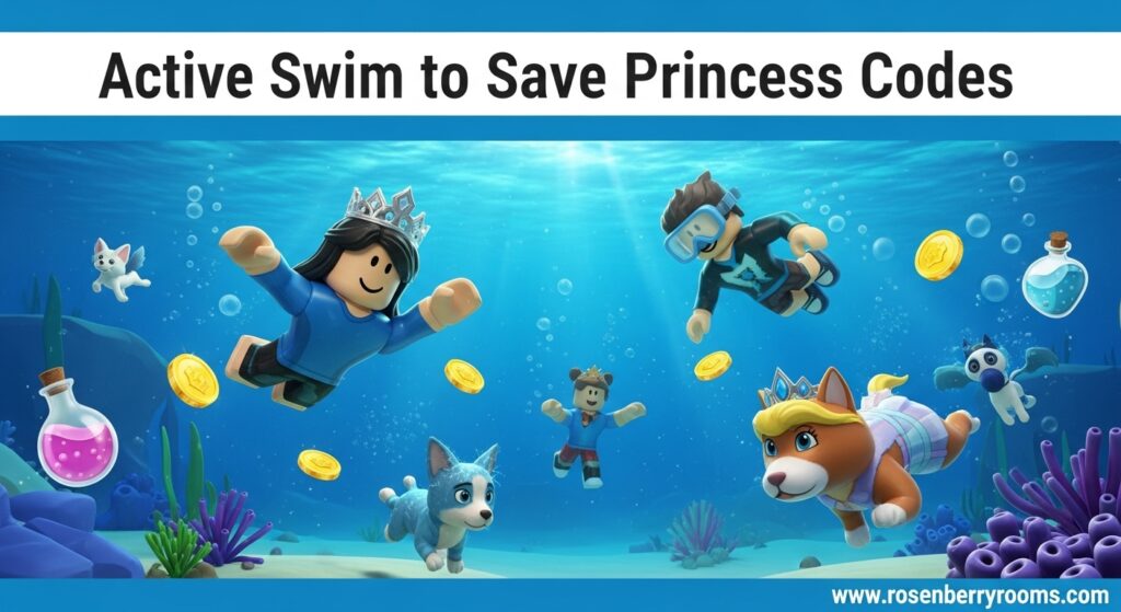 The current image has no alternative text. The file name is: Swim-to-Save-Princess-Codes.jpg