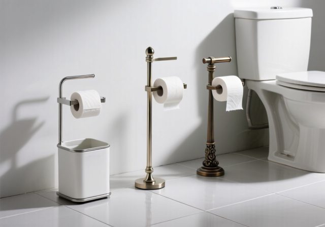 Best Free Standing Toilet Paper Holder [cy]: 10 Models Tested & Reviewed - RosenberryRooms