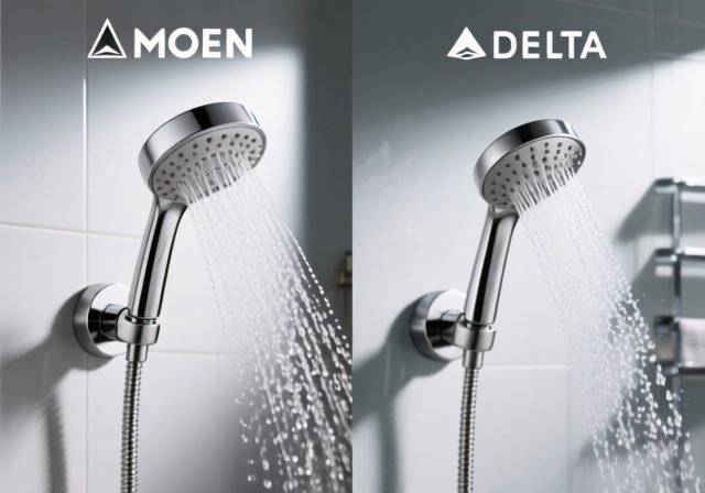 Moen vs Delta Shower Heads [cy]: Complete Comparison Guide - RosenberryRooms