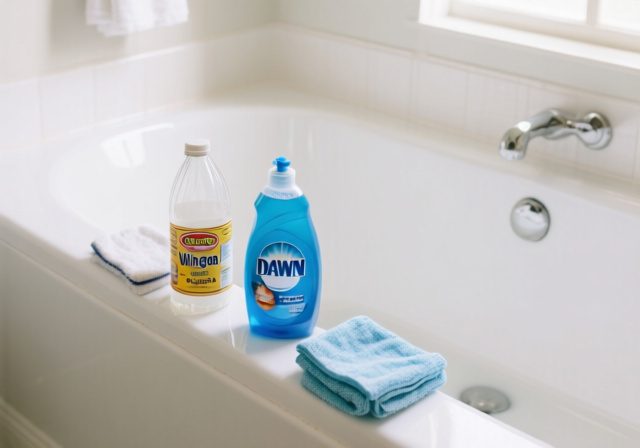 How To Clean A Dirty Bathtub Without Scrubbing [cy]: 3 Proven Methods - RosenberryRooms