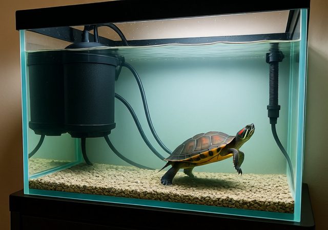 Best Water Filter For Turtle Tank [cy]: Crystal Clear Water In 7 Days - Rosenberry Rooms