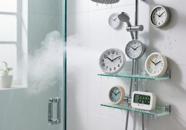 Best Waterproof Shower Clocks [cy]: 7 Models Tested and Reviewed - RosenberryRooms