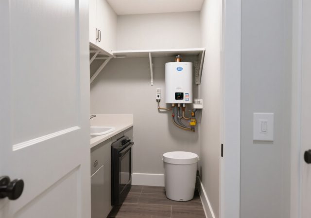 Best Gas Tankless Water Heaters for Small Homes [cy]: Compact Efficiency - RosenberryRooms