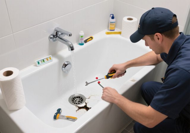 Bathtub Leaks When Full Of Water [cy]: Complete Diagnosis & Repair Guide - RosenberryRooms