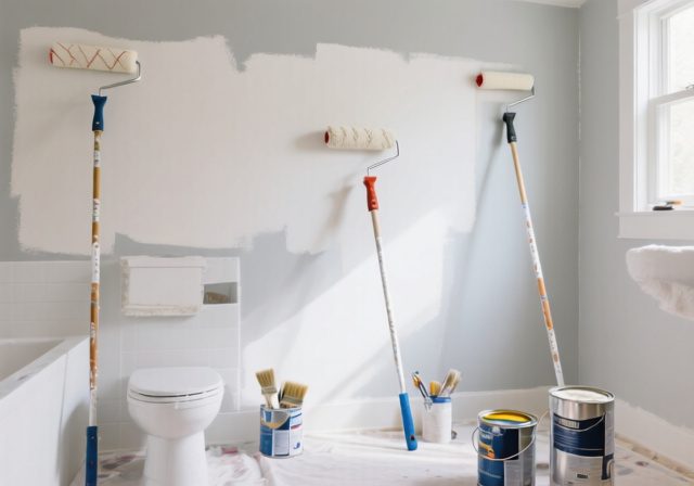 Can I Take A Cold Shower After Painting Bathroom? Complete 2025 Guide - RosenberryRooms