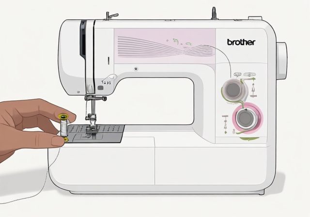 How to Fill Bobbin on Brother Sewing Machine [cy]: Step-by-Step Guide - RosenberryRooms