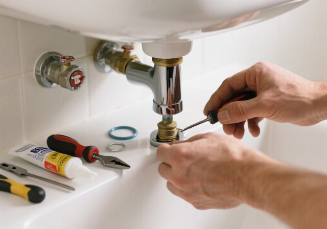 How to Fix a Bathroom Faucet Leaking At Base (2025 Guide) - RosenberryRooms