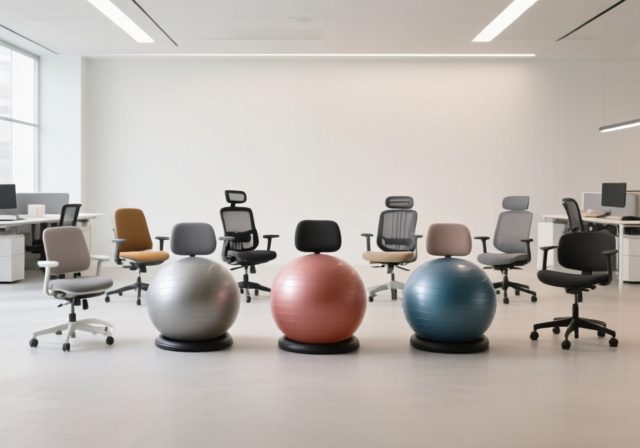 Best Balance Ball Office Chairs [cy]: 8 Active Sitting Options Tested - RosenberryRooms