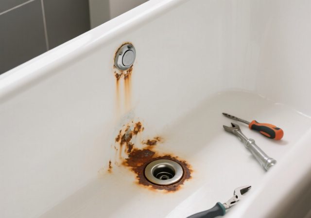 Corroded Bathtub Drain? Complete [cy] Fix Guide - RosenberryRooms