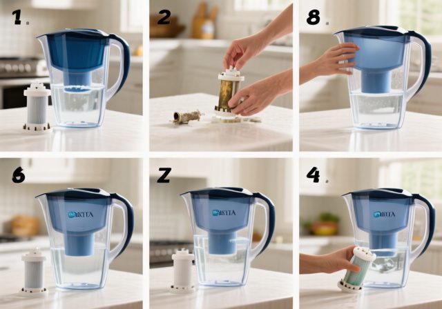 How to Change a Brita Water Filter: Complete Step-by-Step Guide [cy] - RosenberryRooms