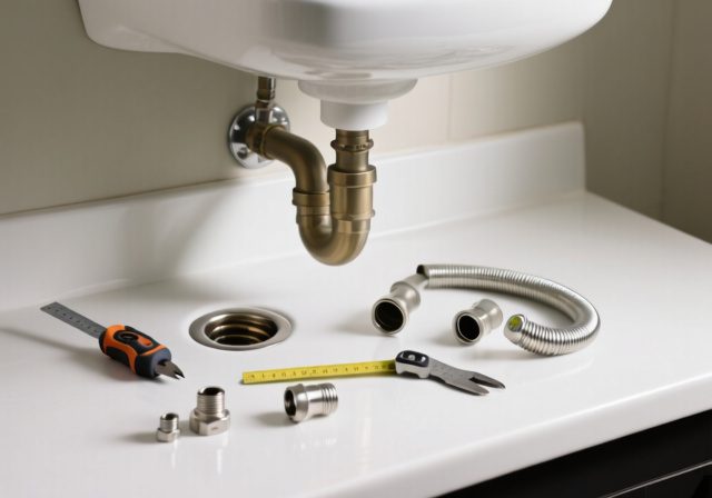Bathroom Sink Drain Pipe And P Trap Don T Meet: Complete Fix Guide [cy] - RosenberryRooms