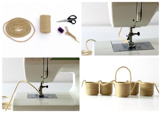 How To Make A Rope Basket With A Sewing Machine [cy]: Complete Guide - RosenberryRooms