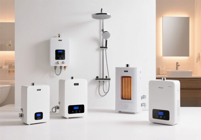 Best Electric Water Heaters For Shower [cy]: 10 Tankless Models Tested - RosenberryRooms